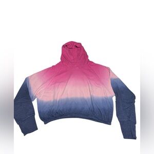 Victoria's Secret Sport Pink Cropped Hoodie Size L.
